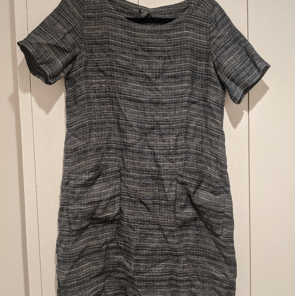 Eileen Fisher Tweed Shift Dress